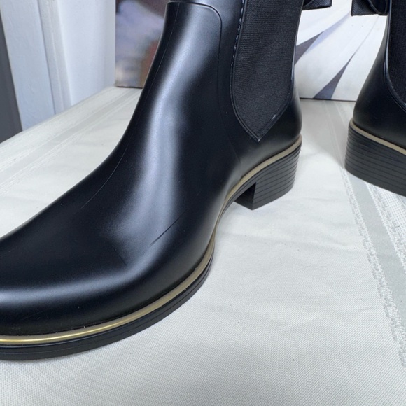 Kate Spade Black Leather Ankle Boots - Picture 3 of 9